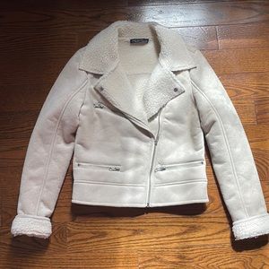 Just Jeans Kids Biker Sherpa Jacket